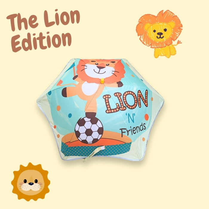 NXSTO Kids Umbrella Lion Print