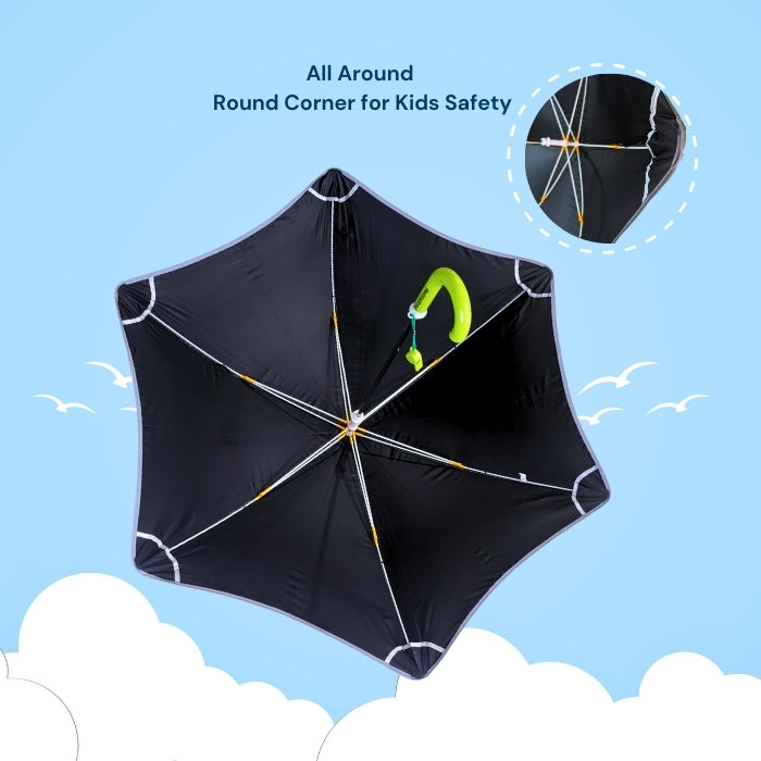 NXSTO Kids Umbrella Monster Print